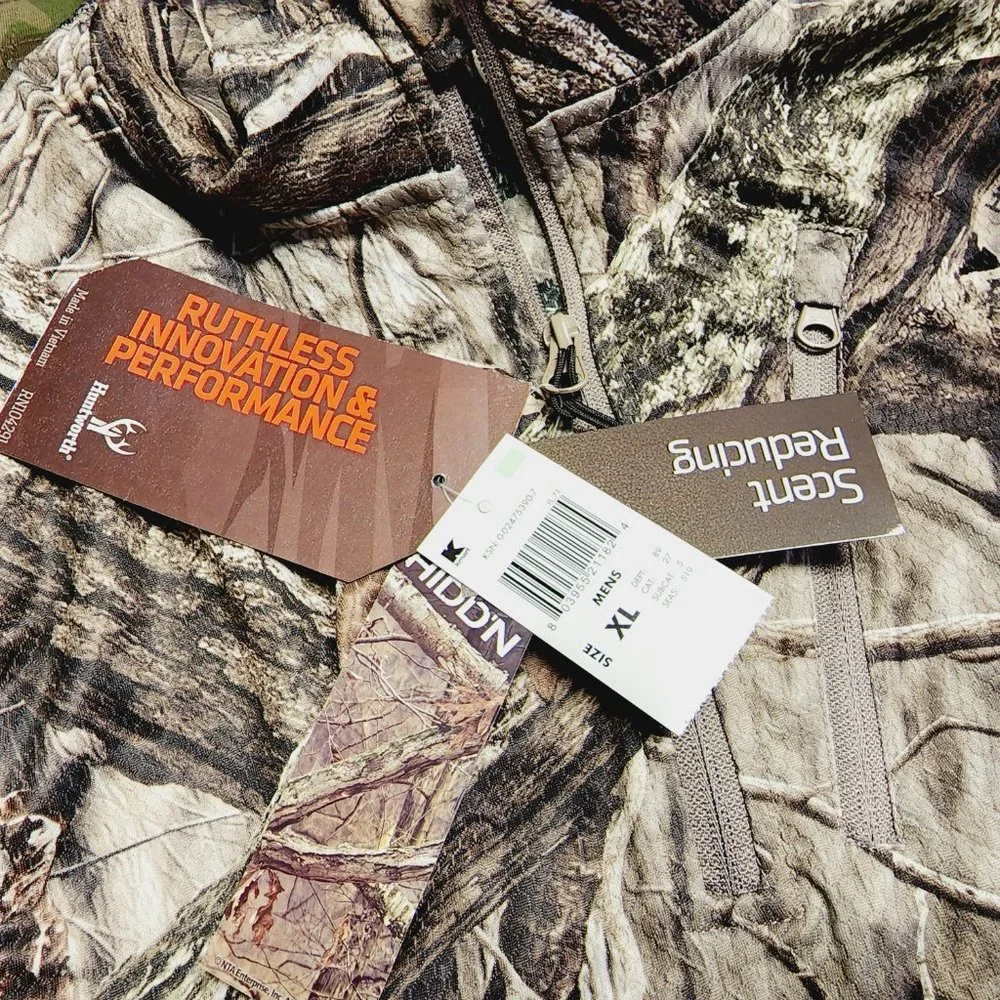 Huntworth Camo Pullover, NWT Hidd'n Camo - Hunting - Size XL - Lightweight - Picture 4 of 5